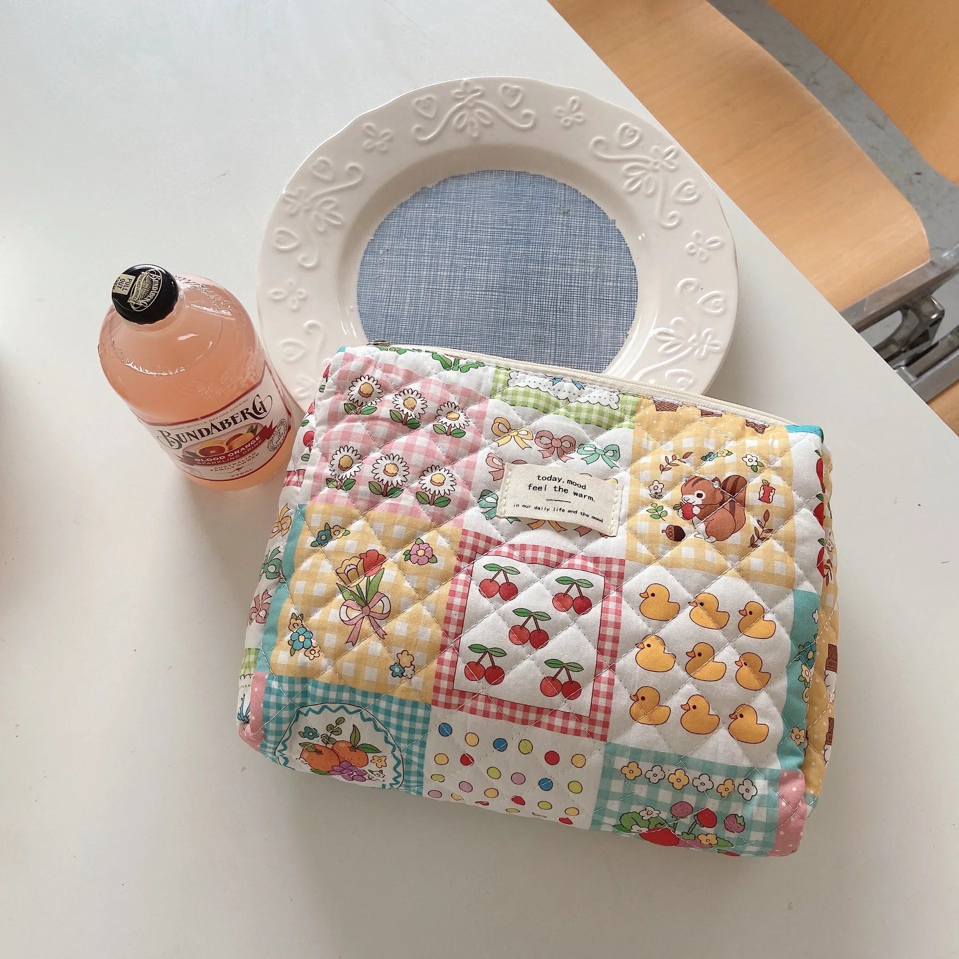 Beboroo™ Quilted Diaper Bag – Stylish & Organized Baby Bag