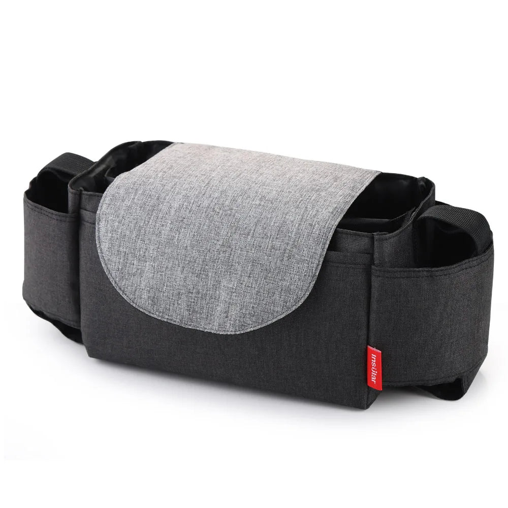 Stroller Organizer Bag – Stylish and Practical Storage for Bottles, Diapers & Mom Essentials