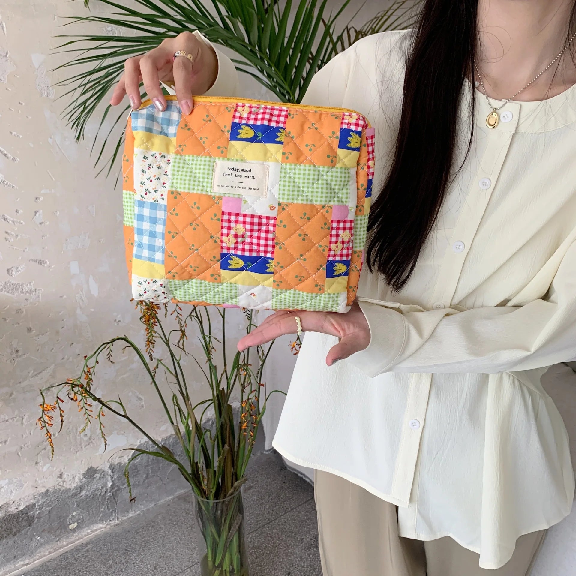 Beboroo™ Quilted Diaper Bag – Stylish & Organized Baby Bag