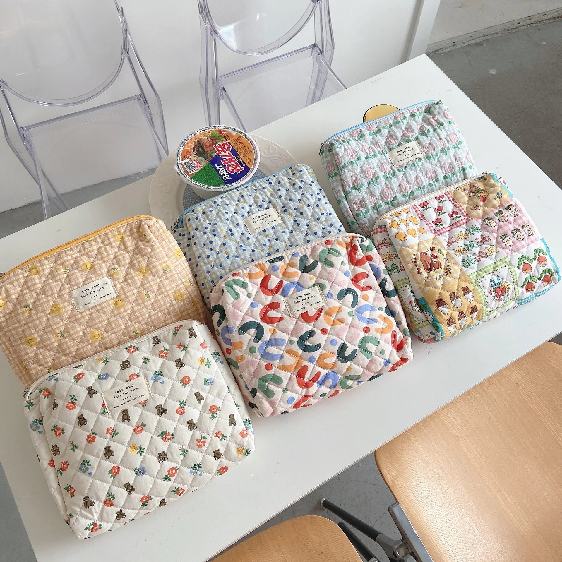 Beboroo™ Quilted Diaper Bag – Stylish & Organized Baby Bag